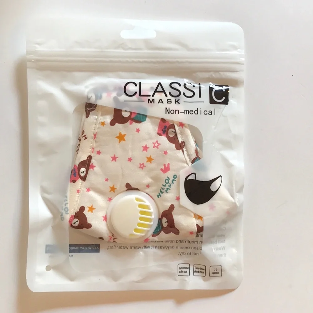 PACK OF 3 (THREE) BACK TO SCHOOL Kids Face Masks